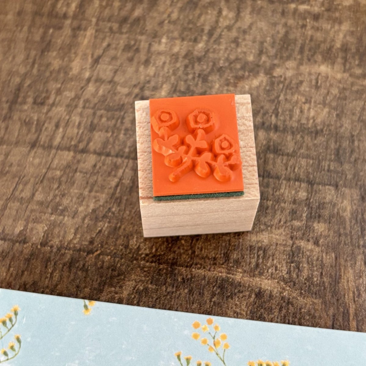 画像3: 《2025年3月新作》[900円×1個]手帳スタンプ『むくげ』 (3)