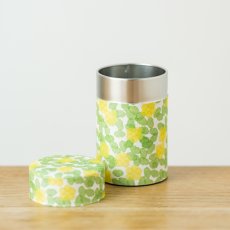 画像1: 〔1200円×3個〕茶筒「はなめき」/ 150g茶葉用 (1)