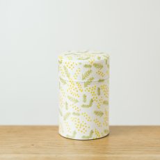 画像2: 〔1200円×3個〕茶筒「ミモザ」/ 150g茶葉用 (2)
