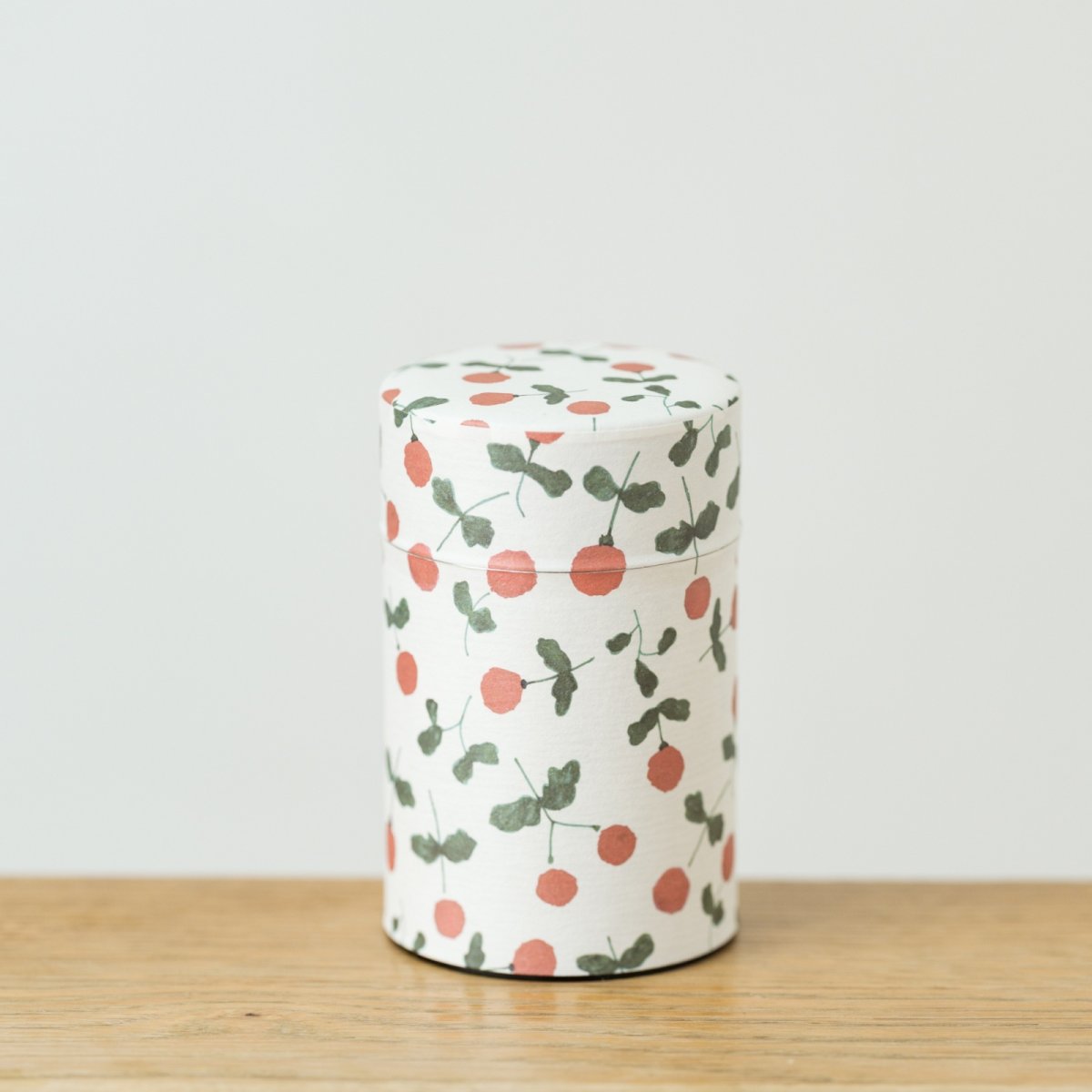 画像2: 〔1200円×3個〕茶筒「木いちご」/ 150g茶葉用 (2)