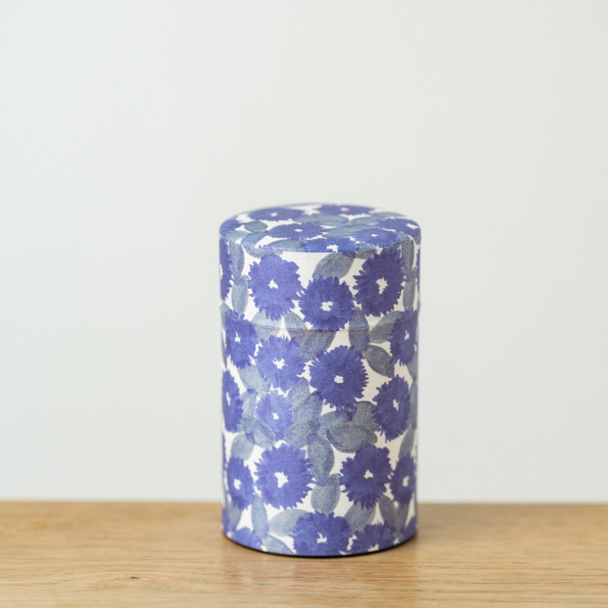 画像2: 〔1200円×3個〕茶筒「花化粧」/ 150g茶葉用 (2)