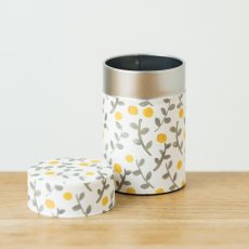 画像1: 〔1200円×3個〕茶筒「月草」/ 150g茶葉用 (1)