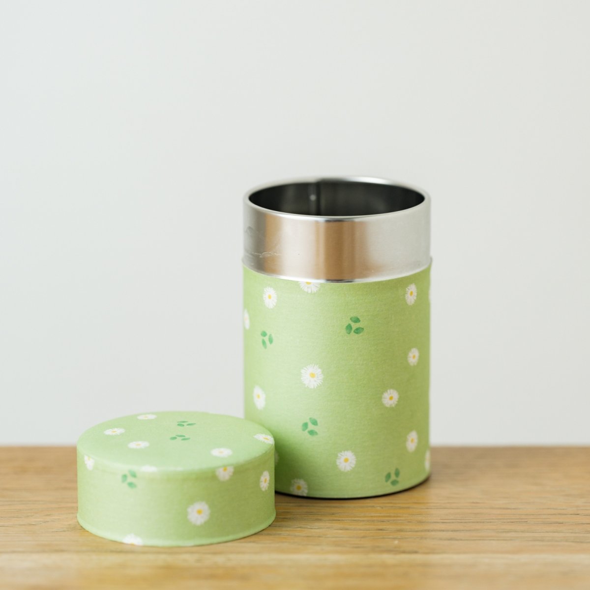 画像1: 〔1200円×3個〕茶筒「ハルジオン」/ 150g茶葉用 (1)