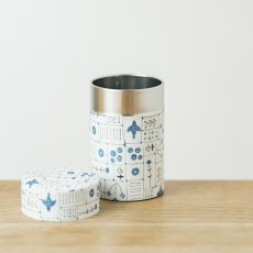 画像1: 〔1200円×3個〕茶筒「線画」/ 150g茶葉用 (1)