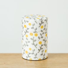 画像2: 〔1200円×3個〕茶筒「月草」/ 150g茶葉用 (2)