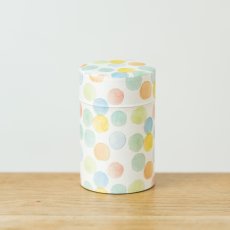 画像2: 〔1200円×3個〕茶筒「しゃぼん玉」/ 150g茶葉用 (2)