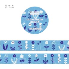 画像1: 6月発売 予約受付［400円×5個］百花譜 Archive マスキングテープ『十二花譜』 (1)
