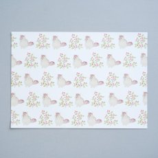 画像1: 〔500円×5個〕包装紙撰-リスと木の実 (1)