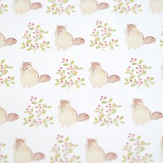 画像2: 〔500円×5個〕包装紙撰-リスと木の実 (2)