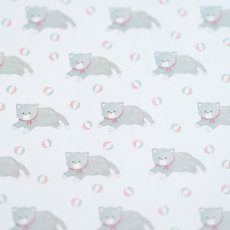 画像2: 〔500円×5個〕包装紙撰-てまり猫 (2)