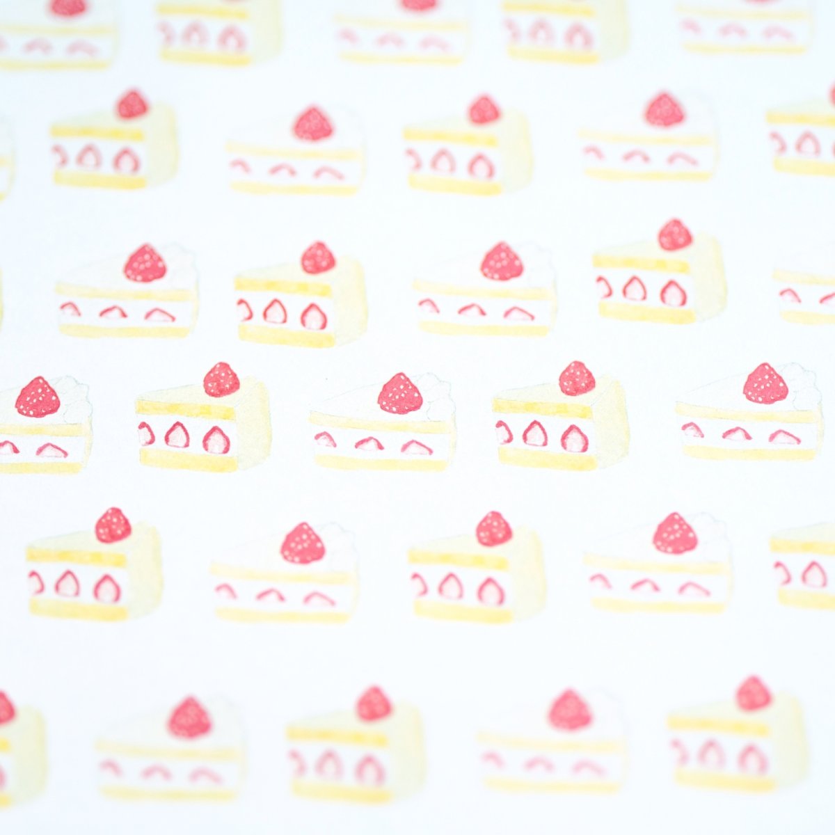 画像2: 〔500円×5個〕包装紙撰-ショートケーキ (2)