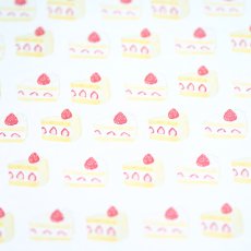画像2: 〔500円×5個〕包装紙撰-ショートケーキ (2)