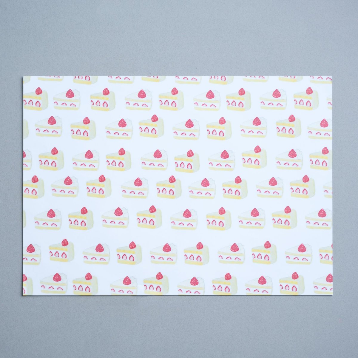 画像1: 〔500円×5個〕包装紙撰-ショートケーキ (1)