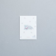 画像2: 〔500円×5個〕ミニチュア クリアファイル-てまり猫 (2)