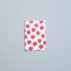 画像2: 〔500円×5個〕ミニチュア クリアファイル-いちご (2)