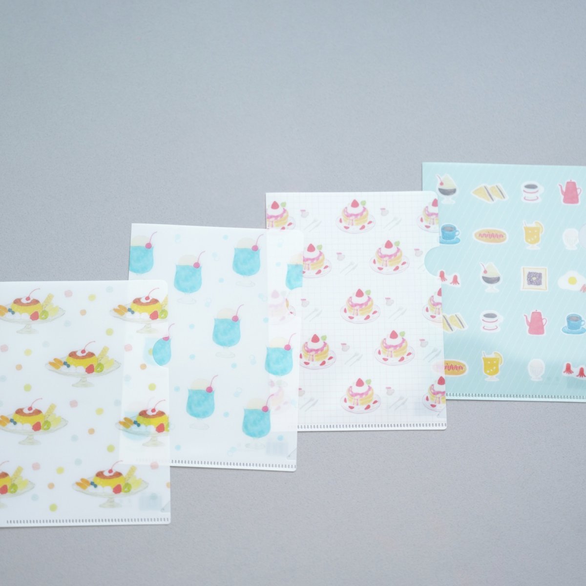 画像4: 〔500円×5個〕A6クリアファイル-レトロプリン (4)
