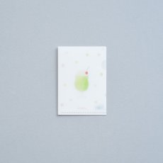 画像2: 〔500円×5個〕ミニチュア クリアファイル-クリームソーダ (2)
