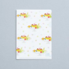 画像1: 〔500円×5個〕A6クリアファイル-レトロプリン (1)