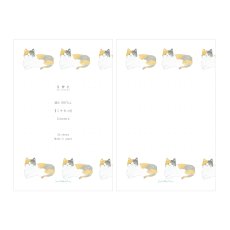 画像1: 〔600円×5個〕M6リフィル スタンダード『三毛猫』 (1)