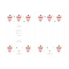画像1: 〔600円×5個〕M6リフィル スタンダード『苺パフェ』 (1)