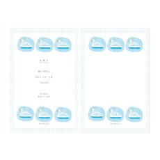 画像1: 〔600円×5個〕M6リフィル スタンダード『スワンボート』 (1)