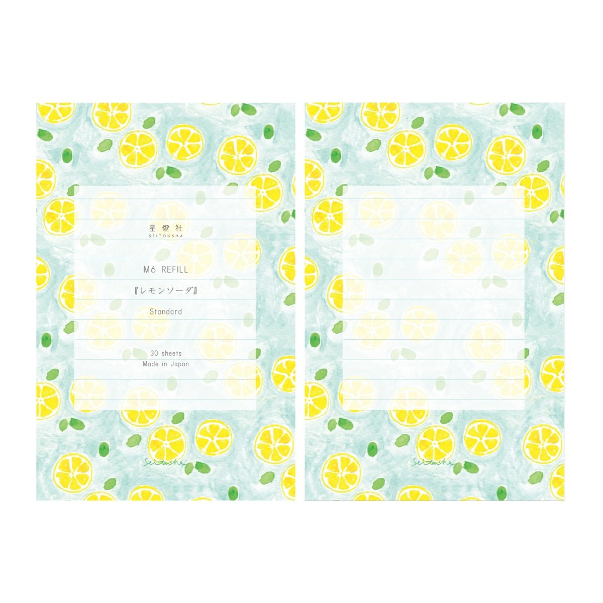 画像1: 〔600円×5個〕M6リフィル スタンダード『レモンソーダ』 (1)