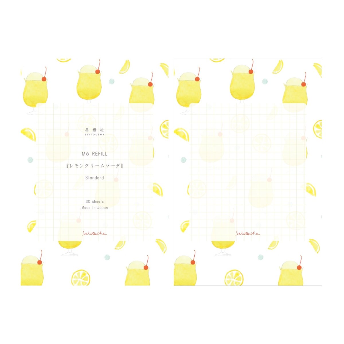 画像1: 〔600円×5個〕M6リフィル スタンダード『レモンクリームソーダ』 (1)